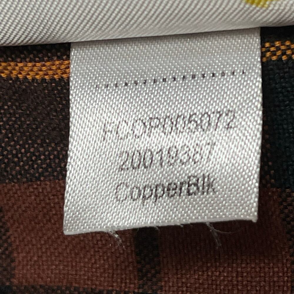 Filson Rustic Oxford Shirt Copper/ Black Long sleeve cotton size XS New - Picture 7 of 11